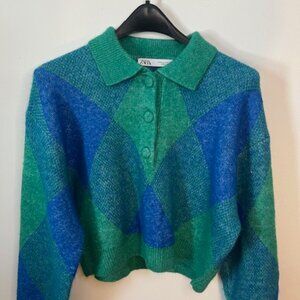 Zara Cropped Sweater